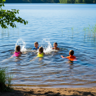 Rantauimakoulu Herralan Hahmajärvi 23.6.-26.6.2025 (912-06)