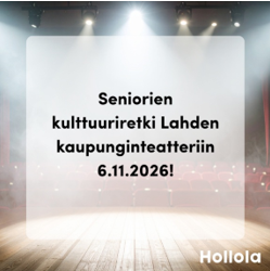 Seniorien teatteriretki